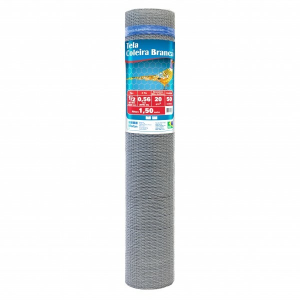 TELA VIVEIRO FIO 24 X 1/2 - 1,50H (ROLO 50 MT)