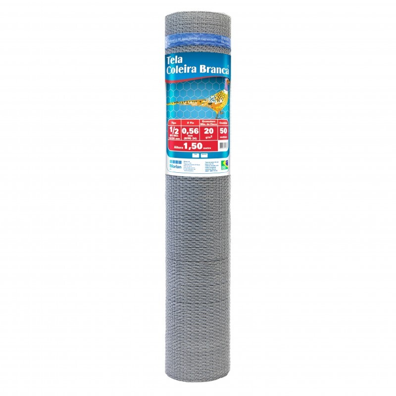 TELA VIVEIRO FIO 24 X 1/2 - 1,50H (ROLO 50 MT)