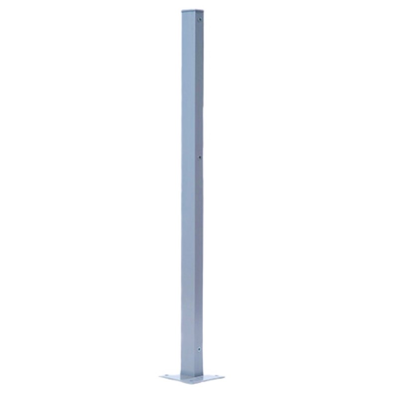 POSTE RET. 2,48M 60X40MM APARAF. CINZA