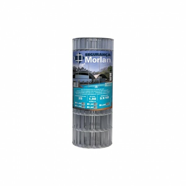 TELA SOLDADA GALV. 50X100 1.20H FIO 1.90MM (ROLO 25MT)