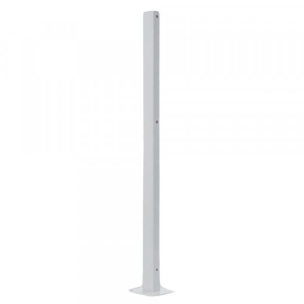 POSTE RET. 1,08M 60X40MM APARAF. BRANCO