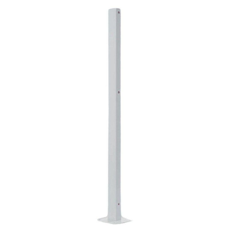 POSTE RET. 1,08M 60X40MM APARAF. BRANCO