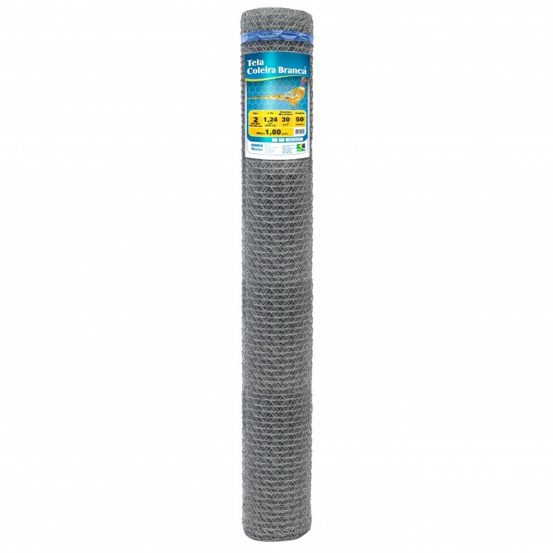 TELA GALINHEIRO FIO 18 X 2 - 1,80H (ROLO 50 MT)