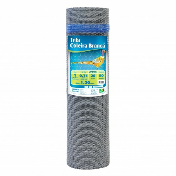 TELA PINTEIRO FIO 22 X 1 - 1,20H (ROLO 50 MT)