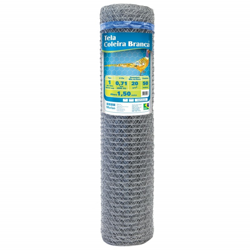 TELA PINTEIRO FIO 22 X 1 - 1,50H (ROLO 50 MT)