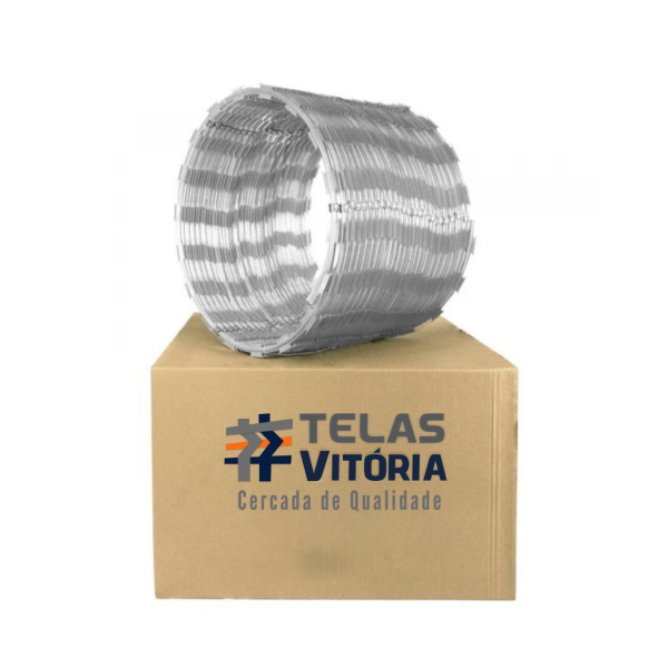 CONCERTINA 45CM SIMPLES GALV. (10MT/RL) CONCERTINA 45CM SIMPLES GALV. (10MT/RL)